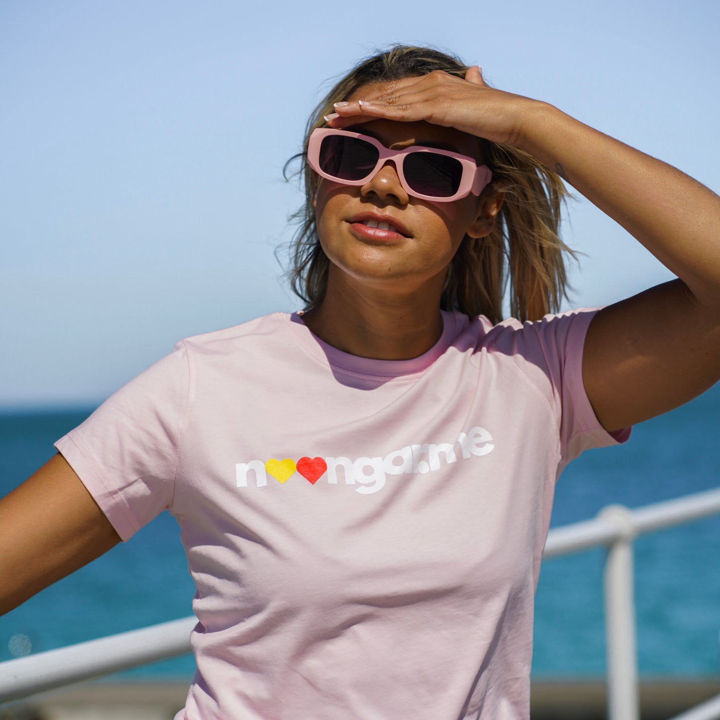 Yorga Pink Fitted T-Shirt
