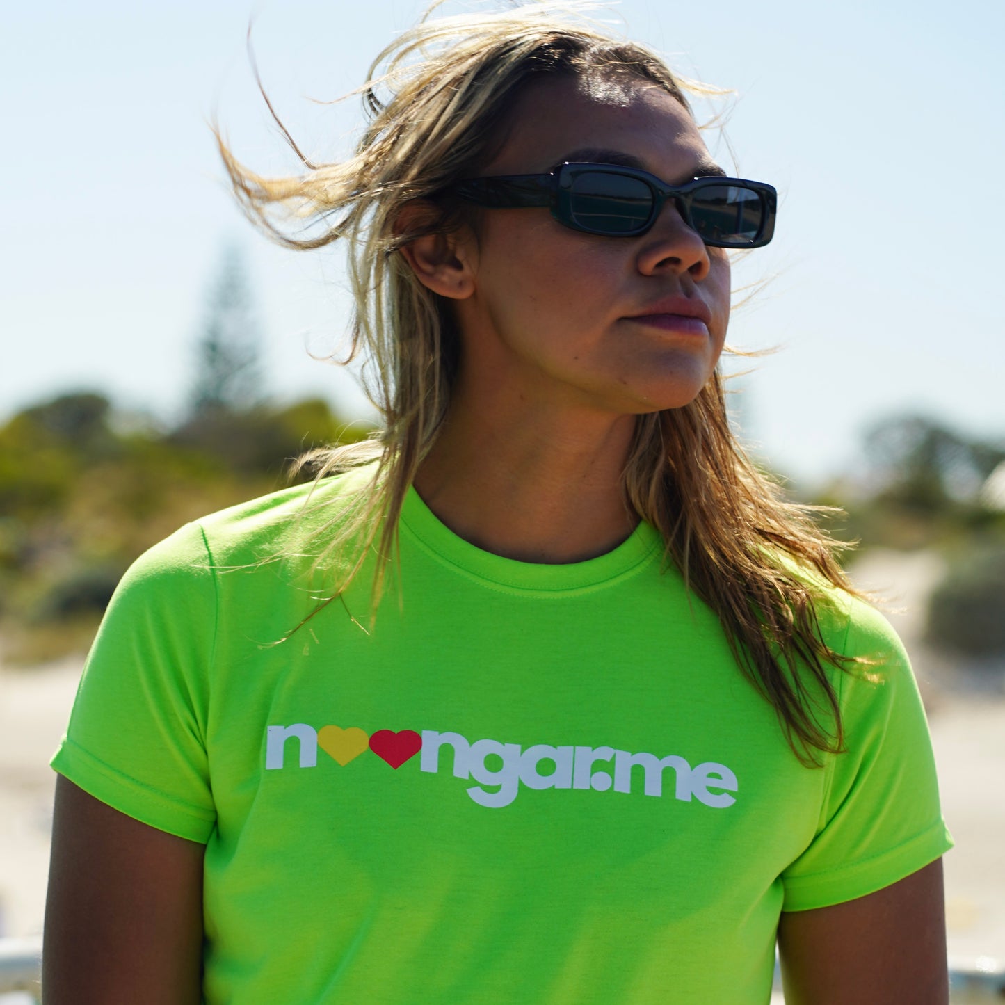 Yorga Lime Fitted T-Shirt