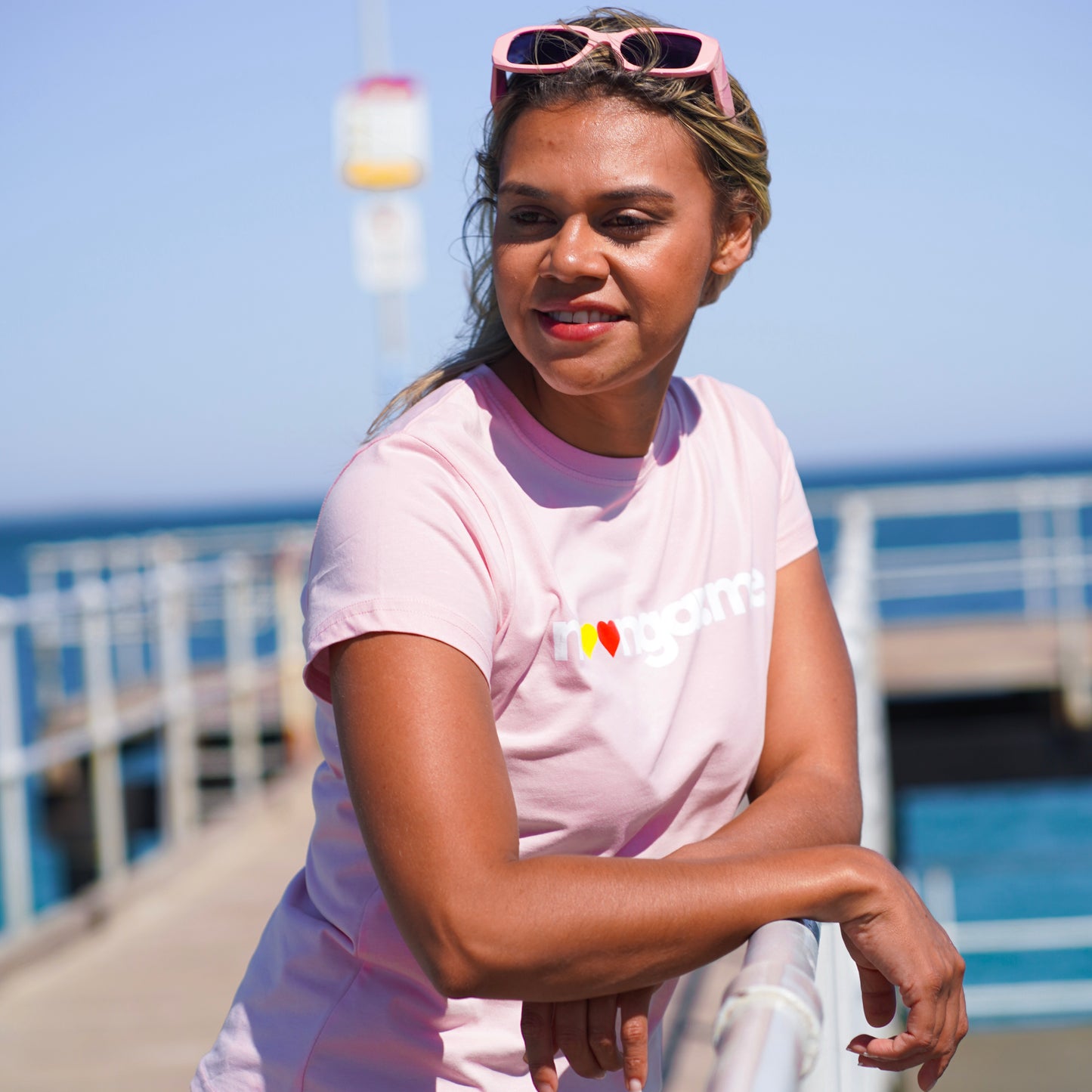 Yorga Pink Fitted T-Shirt