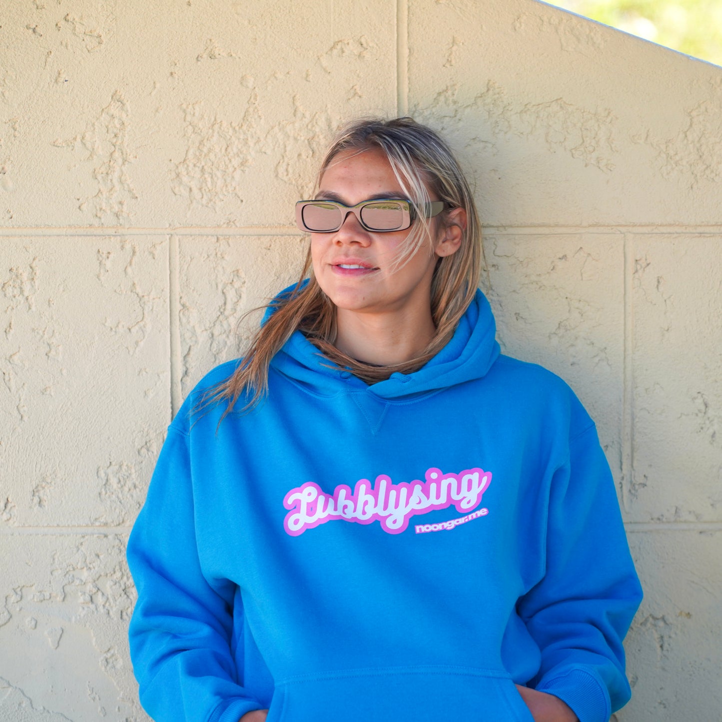 Lubblysing Yorga Blue Hooded Jumper