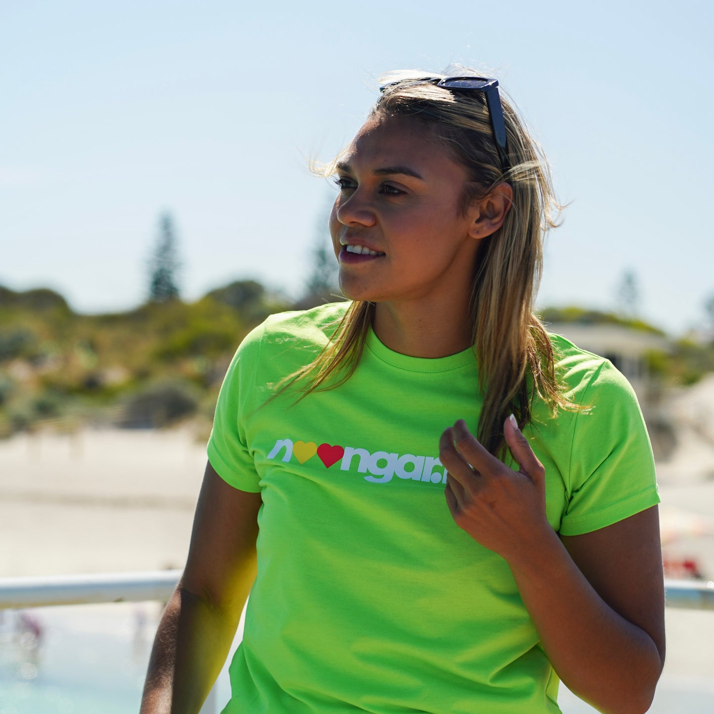 Yorga Lime Fitted T-Shirt