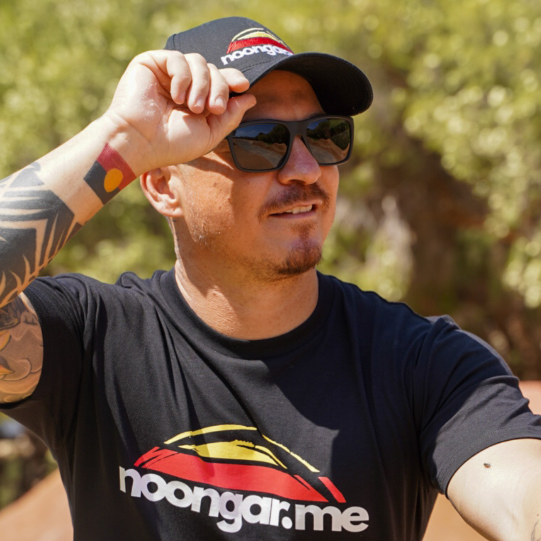 Noongar Mob Adult Black Cap