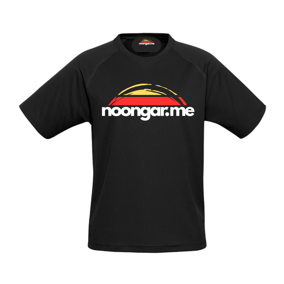 Noongar Mob Adult Black T-shirt