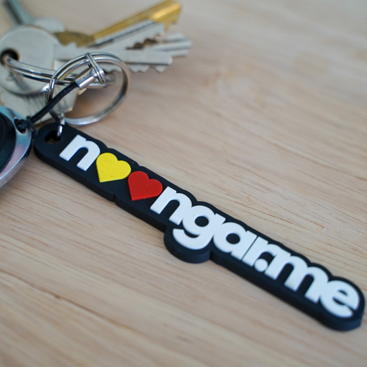 Hearts Key Ring