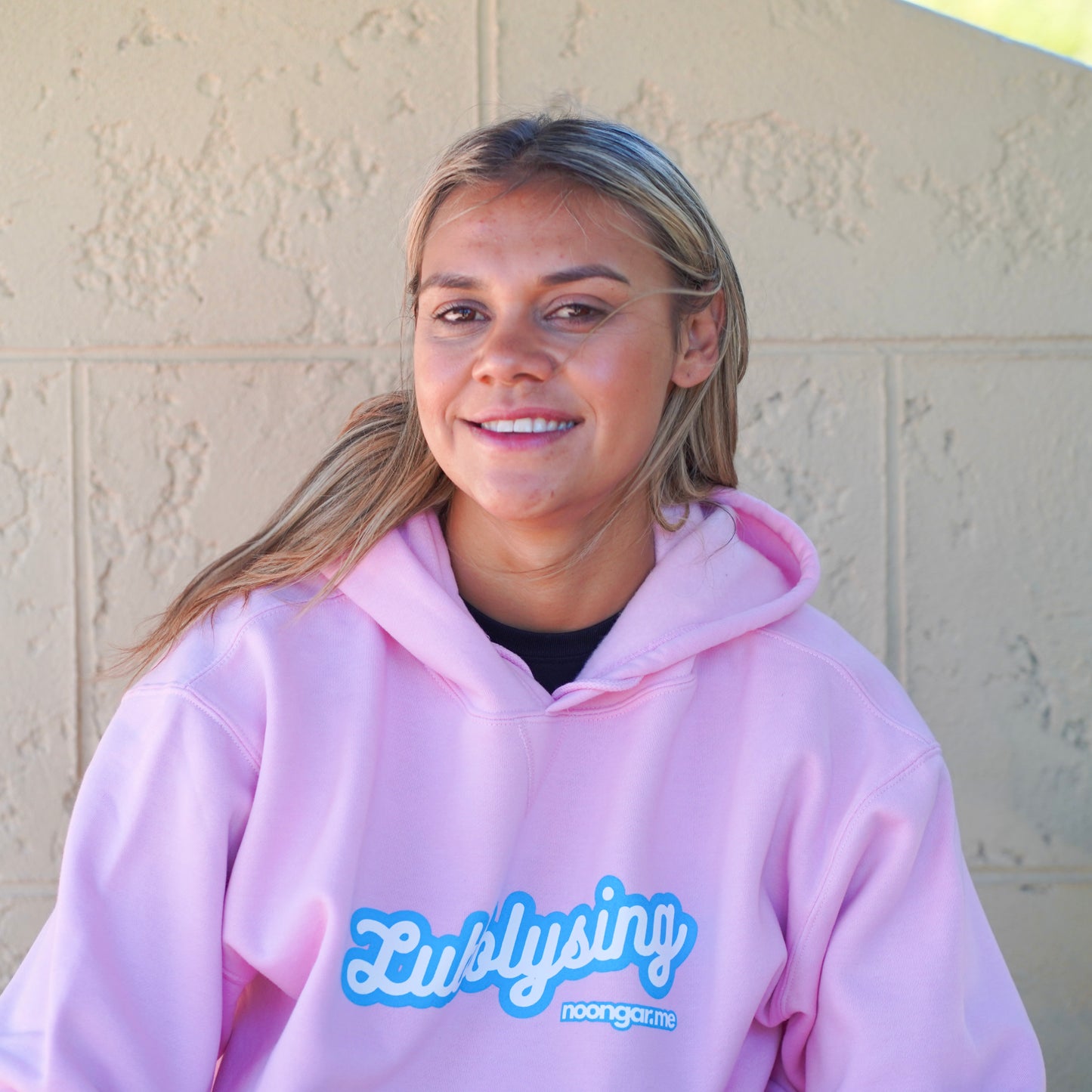 Lubblysing Yorga Pink Hooded Jumper