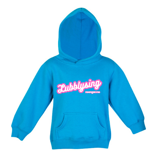 Kids Blue Hooded Jumper